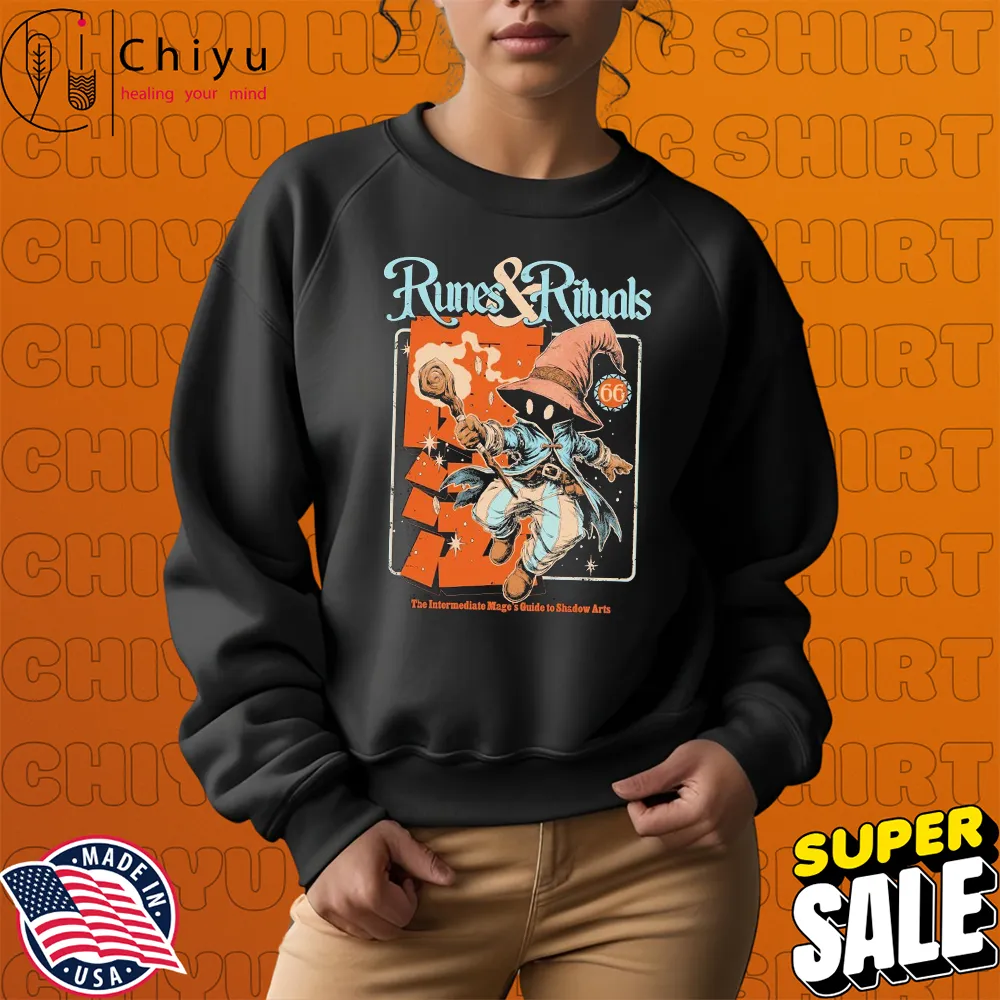 Runes And Rituals The Intermediate Mages Guide To Shadow Arts Mage's Guide Wizard Hoodie Sweatshirt Runes And Rituals The Intermediate Mages Guide To Shadow Arts Mage's Guide Wizard Hoodie Sweatshirt