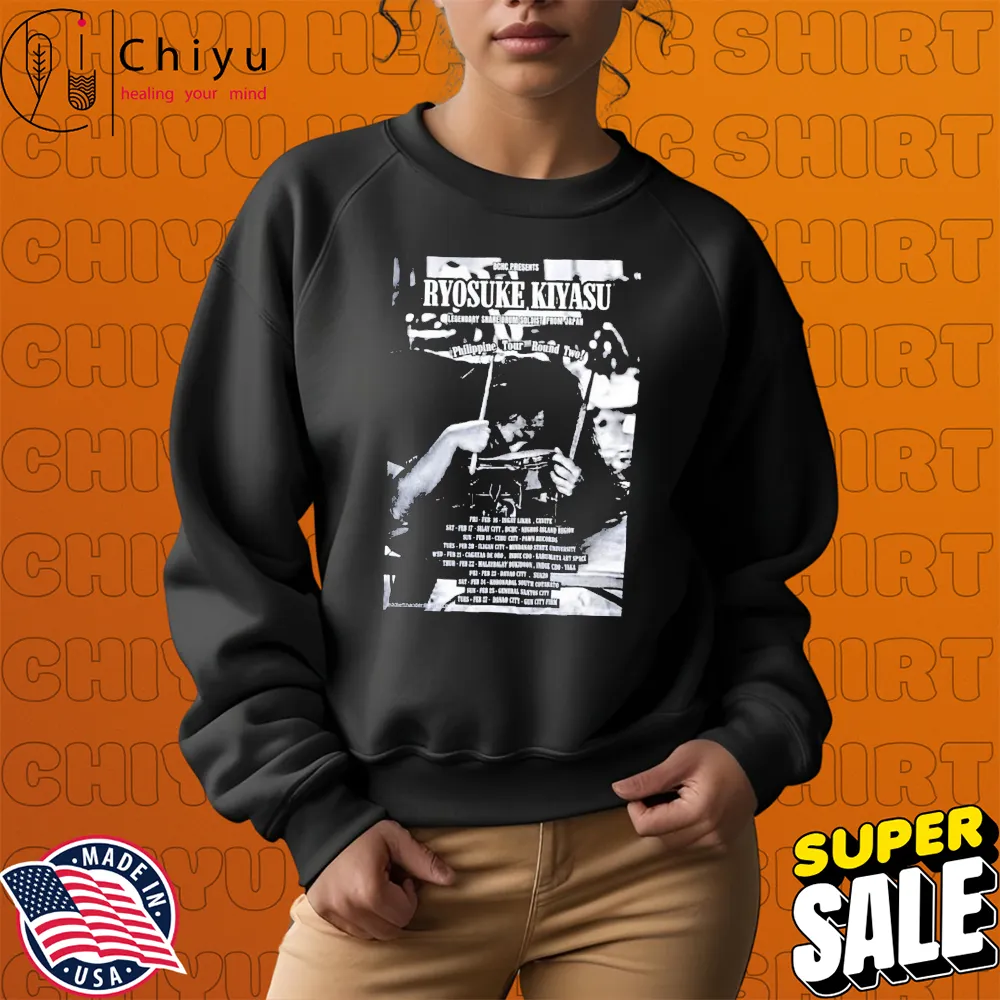 Ryosuke Kiyasu Philippines Tour 2024 T-shirt Hoodie Ryosuke Kiyasu Philippines Tour 2024 T-shirt Hoodie
