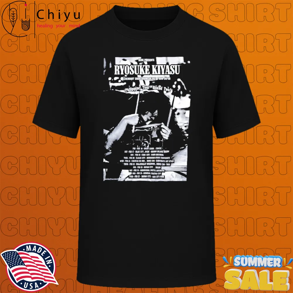 Ryosuke Kiyasu Philippines Tour 2024 T-shirts