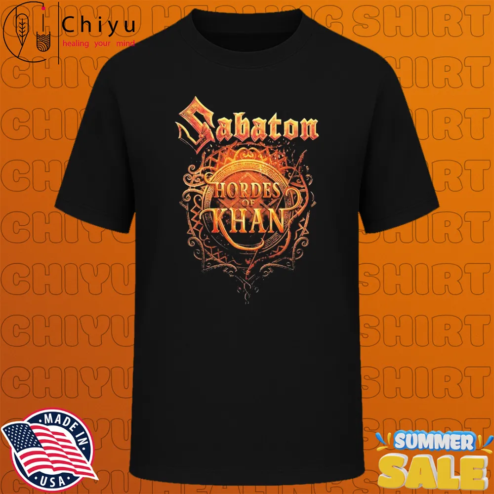 Sabaton Hordes Of Khan T-shirts
