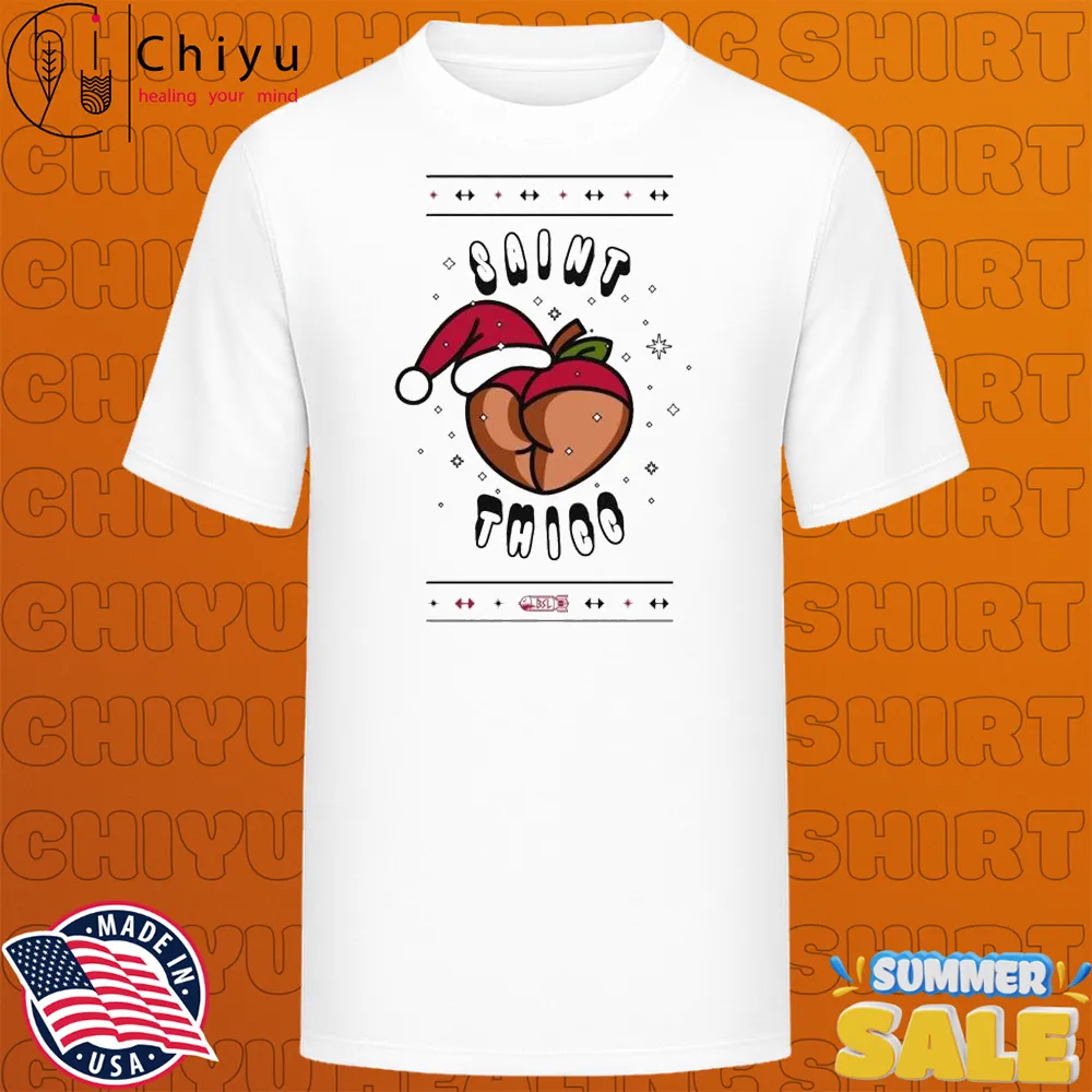 Saint Thicc X-Mas Dom Mazzetti Ugly Christmas T-shirts
