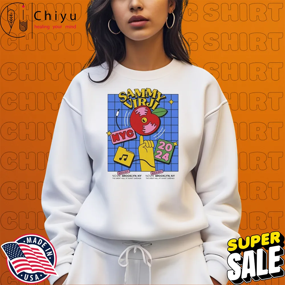Sammy Virji New York 2024 The Great Hall At Avant Gardner T-shirts Sammy Virji New York 2024 The Great Hall At Avant Gardner T-shirts