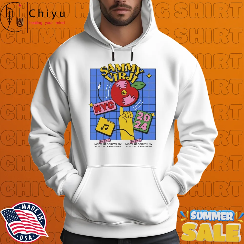 Sammy Virji New York 2024 The Great Hall At Avant Gardner T-shirts Sammy Virji New York 2024 The Great Hall At Avant Gardner T-shirts