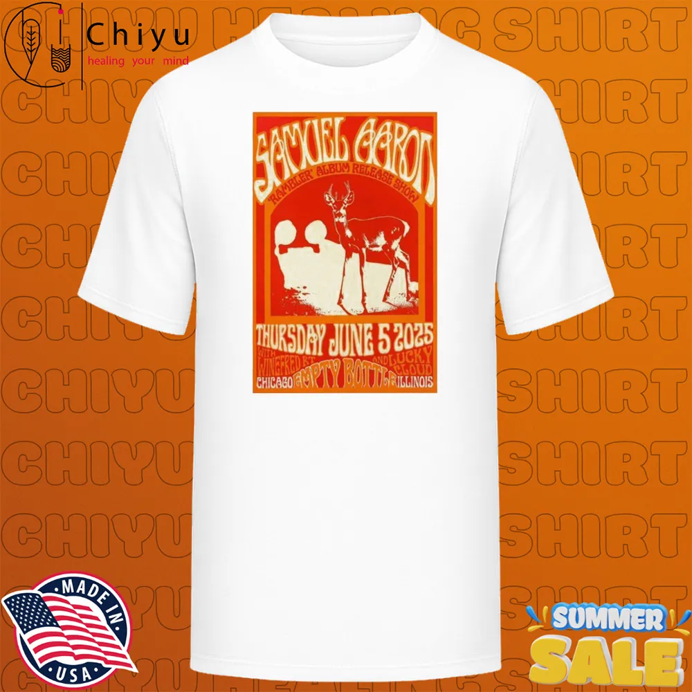 Samuel Aaron Chicago, IL June 5 2025 T-shirts