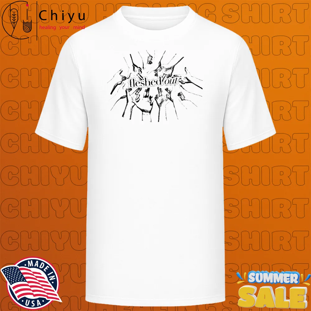 Samuel Aaron Fleshed Out The Gun Hands T-shirts