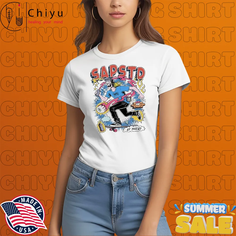 Sapstd Go Skateboarding Day Let's Go June 21 2025 T-shirts Sapstd Go Skateboarding Day Let's Go June 21 2025 T-shirts