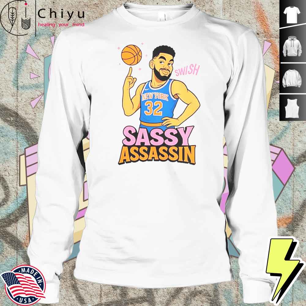 Sassy Assassin Karl-Anthony Towns T-Shirt Sassy Assassin Karl-Anthony Towns T-Shirt