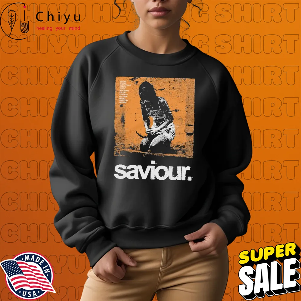 Saviour First Light To My Deathbed T-shirt Saviour First Light To My Deathbed T-shirt