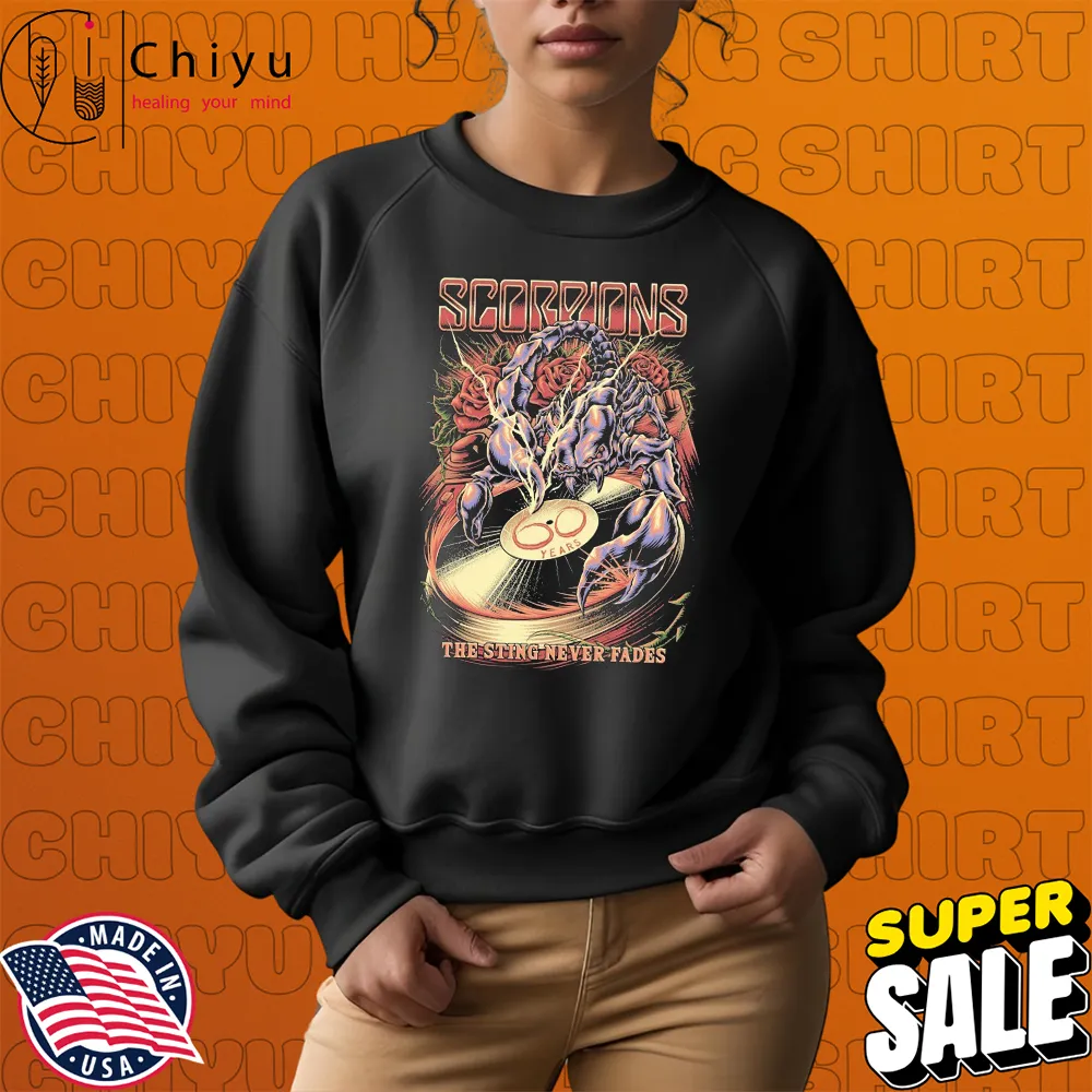 Scorpions The Sting Never Fades Sweatshirt Scorpions The Sting Never Fades Sweatshirt