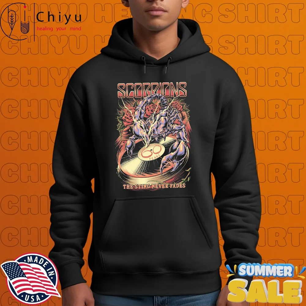 Scorpions The Sting Never Fades T-shirt Scorpions The Sting Never Fades T-shirt