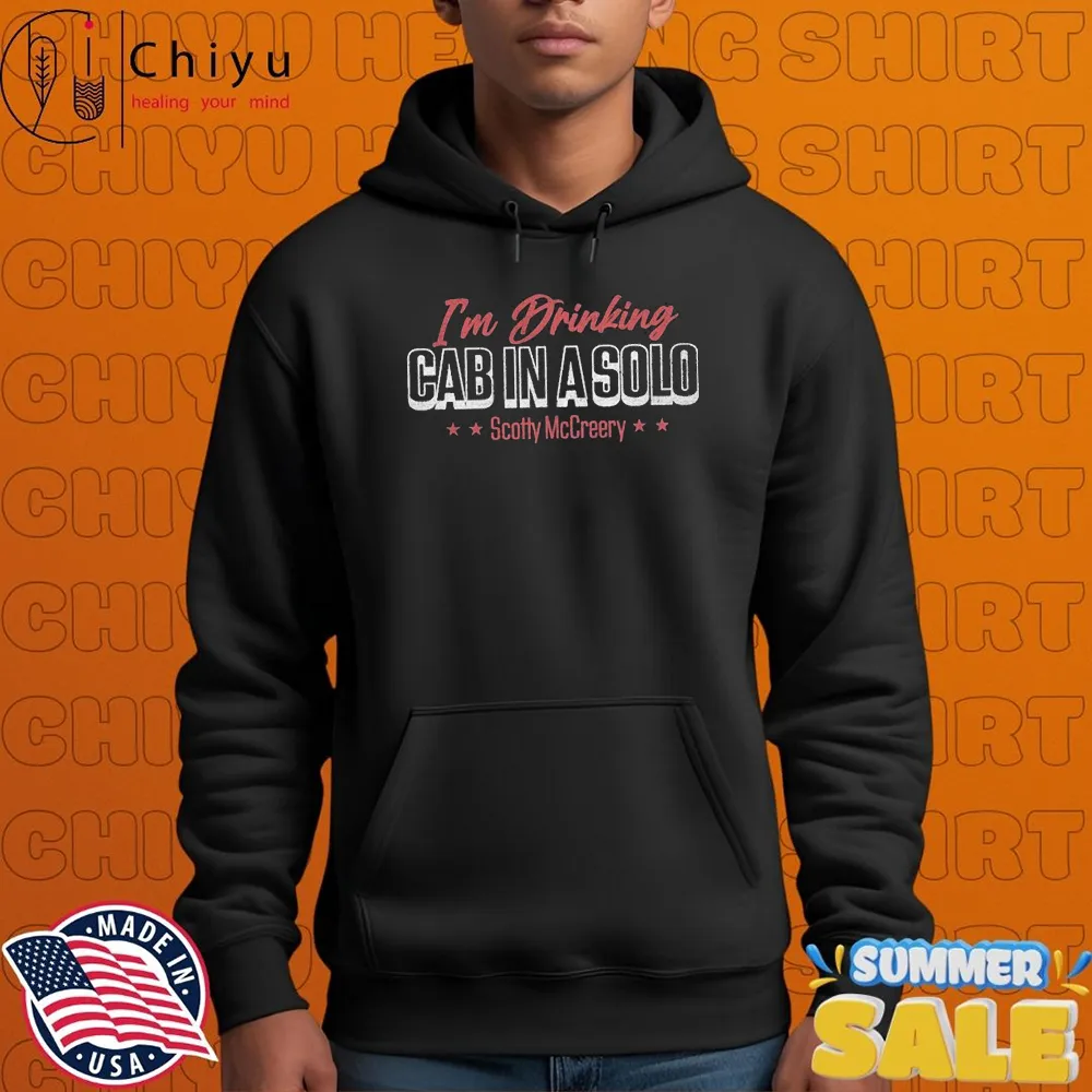 Scotty McCreery I'm Drinking Cab In A Solo Star T-shirt Scotty McCreery I'm Drinking Cab In A Solo Star T-shirt