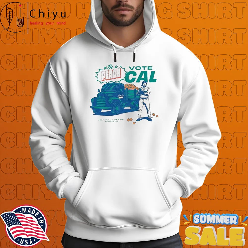 Seattle Mariners Be A Peach Vote Cal Raleigh 2025 MLB All Star Game Atlanta CA T-shirts Seattle Mariners Be A Peach Vote Cal Raleigh 2025 MLB All Star Game Atlanta CA T-shirts