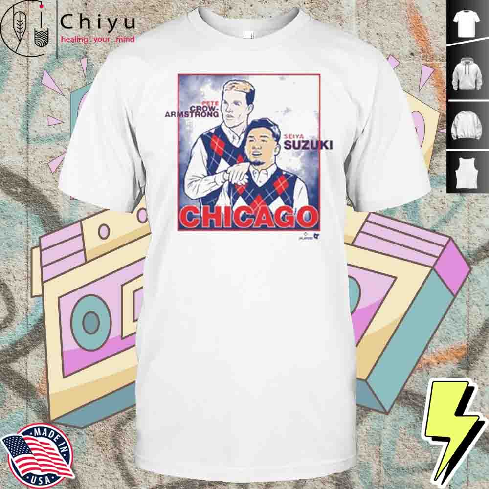 Seiya Suzuki And Pete Crow Armstrong Family Portrait T Shirt