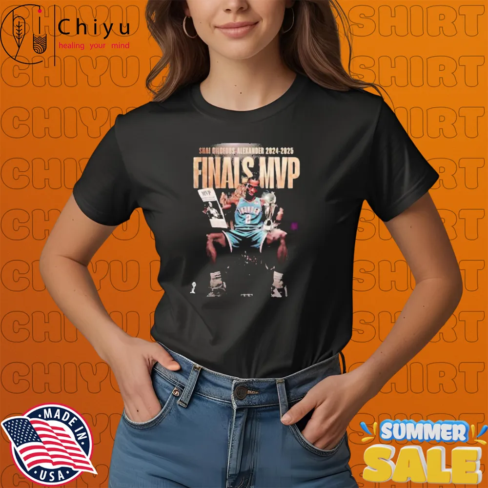 Exclusive Shai Gilgeous-alexander Cup Finals MVP 2024-2025 Throne Trophy T-Shirts, Hoodie, Sweatshirt 4 Shai Gilgeous-alexander Cup Finals MVP 2024-2025 Throne Trophy T-Shirts