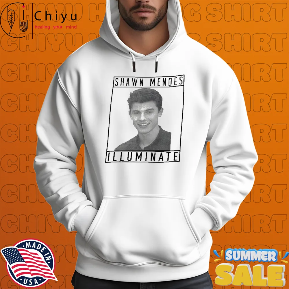Shawn Mendes Illuminate North American Tour 2025 Photo T-Shirts Shawn Mendes Illuminate North American Tour 2025 Photo T-Shirts