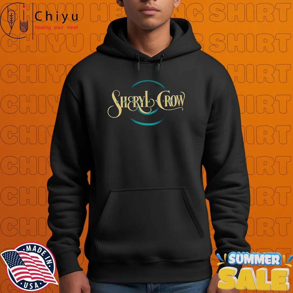 Sheryl Crow Evolution Album Cover T-shirts Sheryl Crow Evolution Album Cover T-shirts