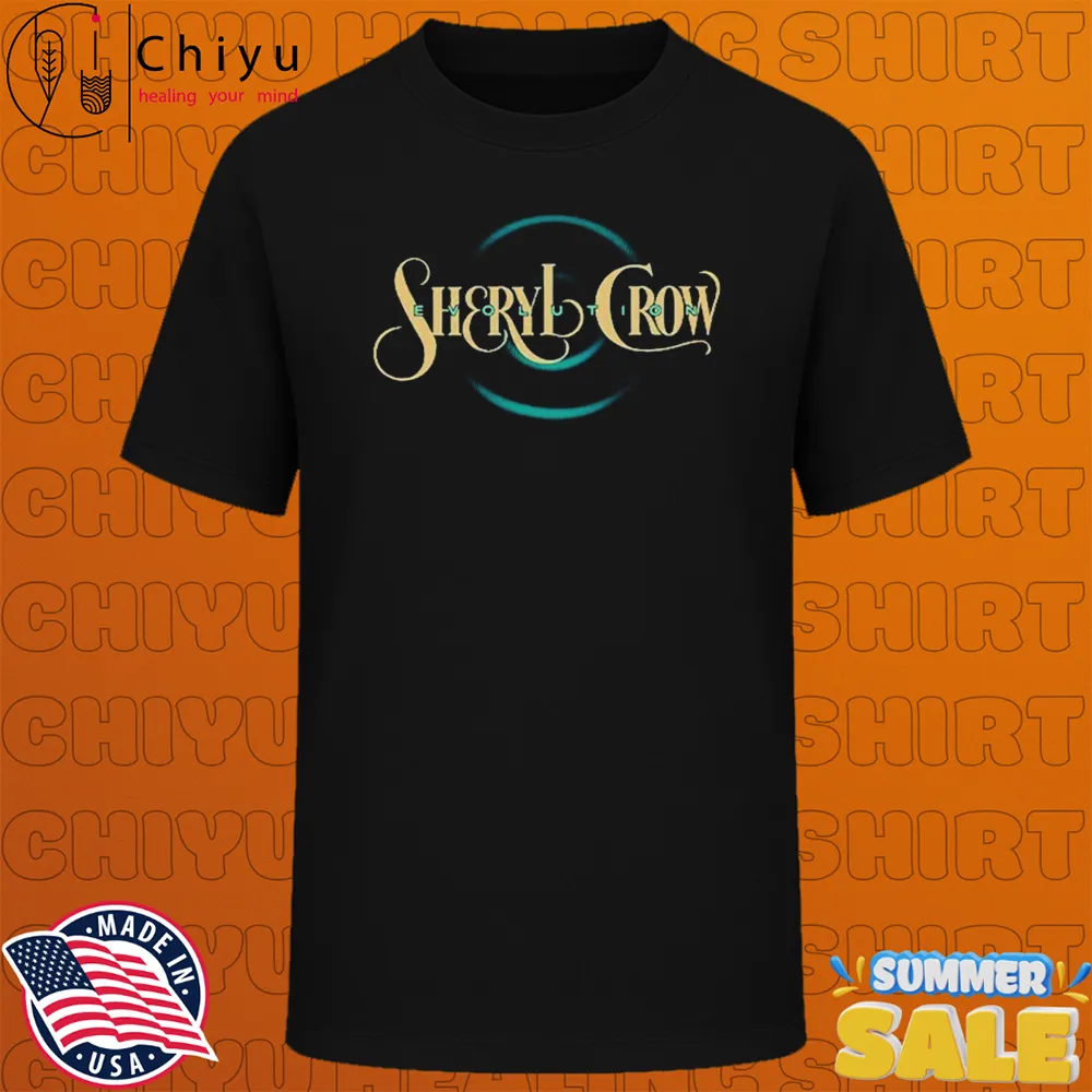 Sheryl Crow Evolution Album Cover T-shirts Sheryl Crow Evolution Album Cover T-shirts