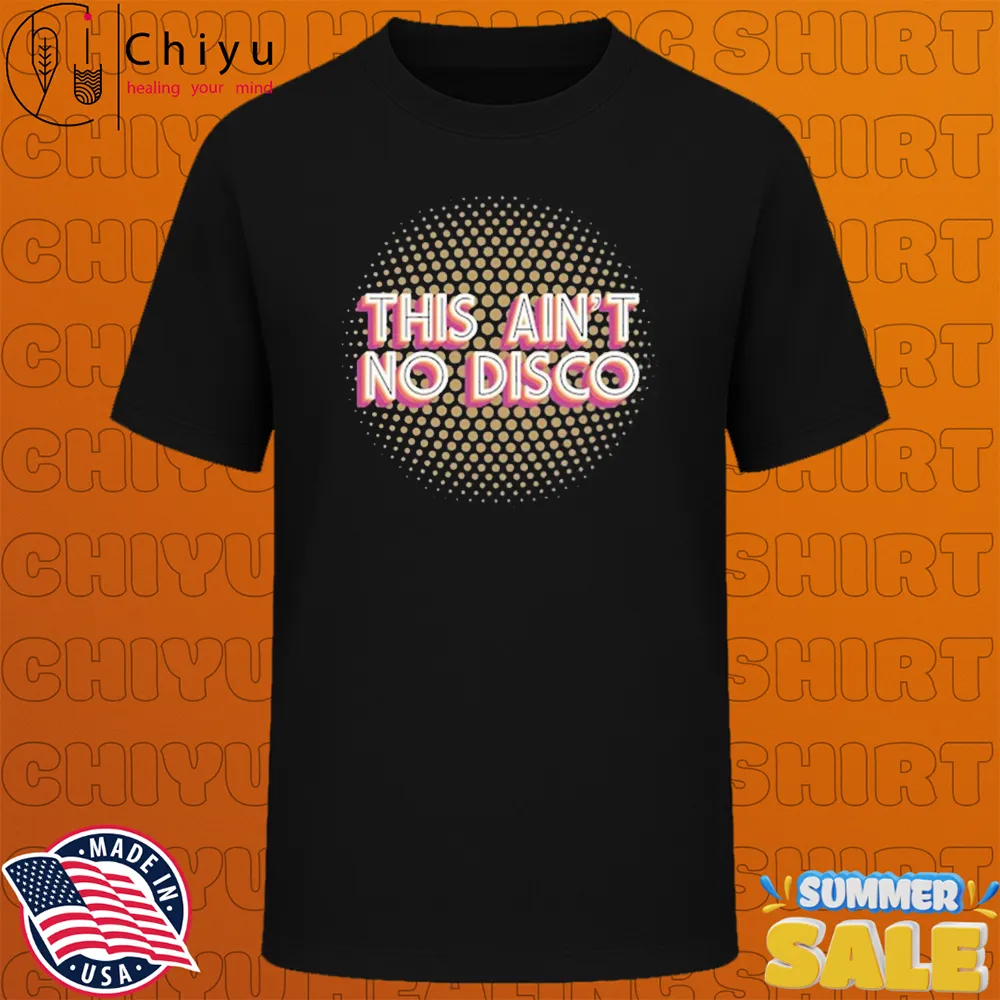 Sheryl Crow This Ain't No Disco Tour 2019 Foil Scoopneck T-shirts