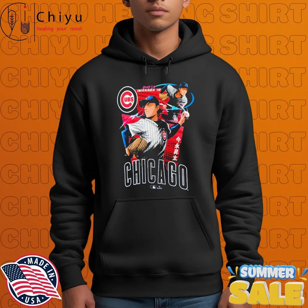 Shota Imanaga Chicago Cubs Anime T-Shirts Shota Imanaga Chicago Cubs Anime T-Shirts