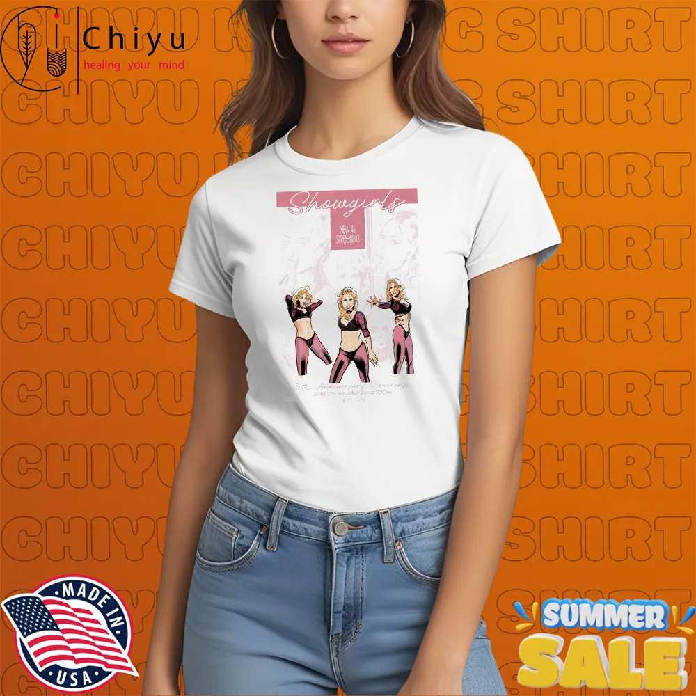 Showgirls New 4k Screening June 23 2025 30th Anniversary Screenings T-shirts Showgirls New 4k Screening June 23 2025 30th Anniversary Screenings T-shirts