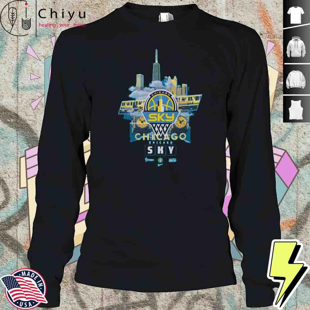 Sky Blue Chicago Sky Original Content Max90 Shirt Sky Blue Chicago Sky Original Content Max90 Shirt