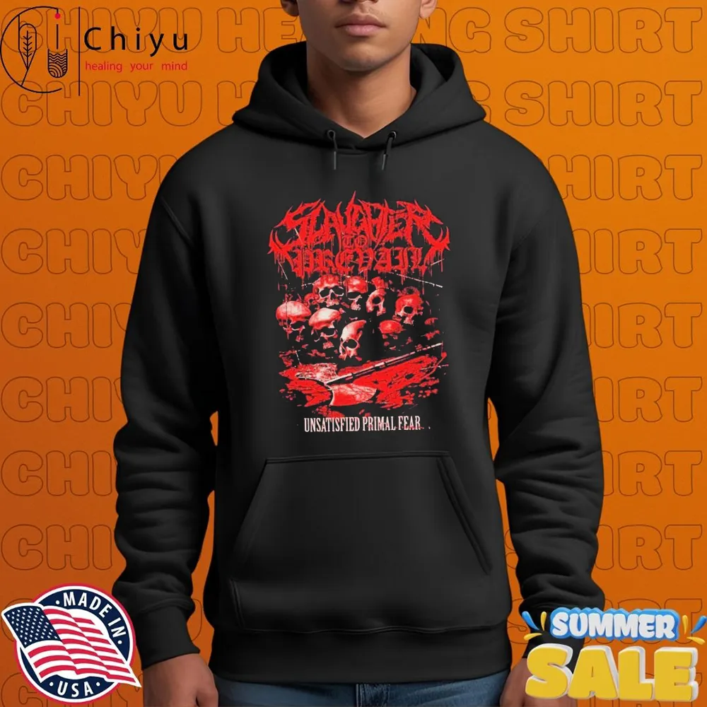 Slaughter To Prevail X Revolver Unsatisfied Primal Fear T-shirts Slaughter To Prevail X Revolver Unsatisfied Primal Fear T-shirts