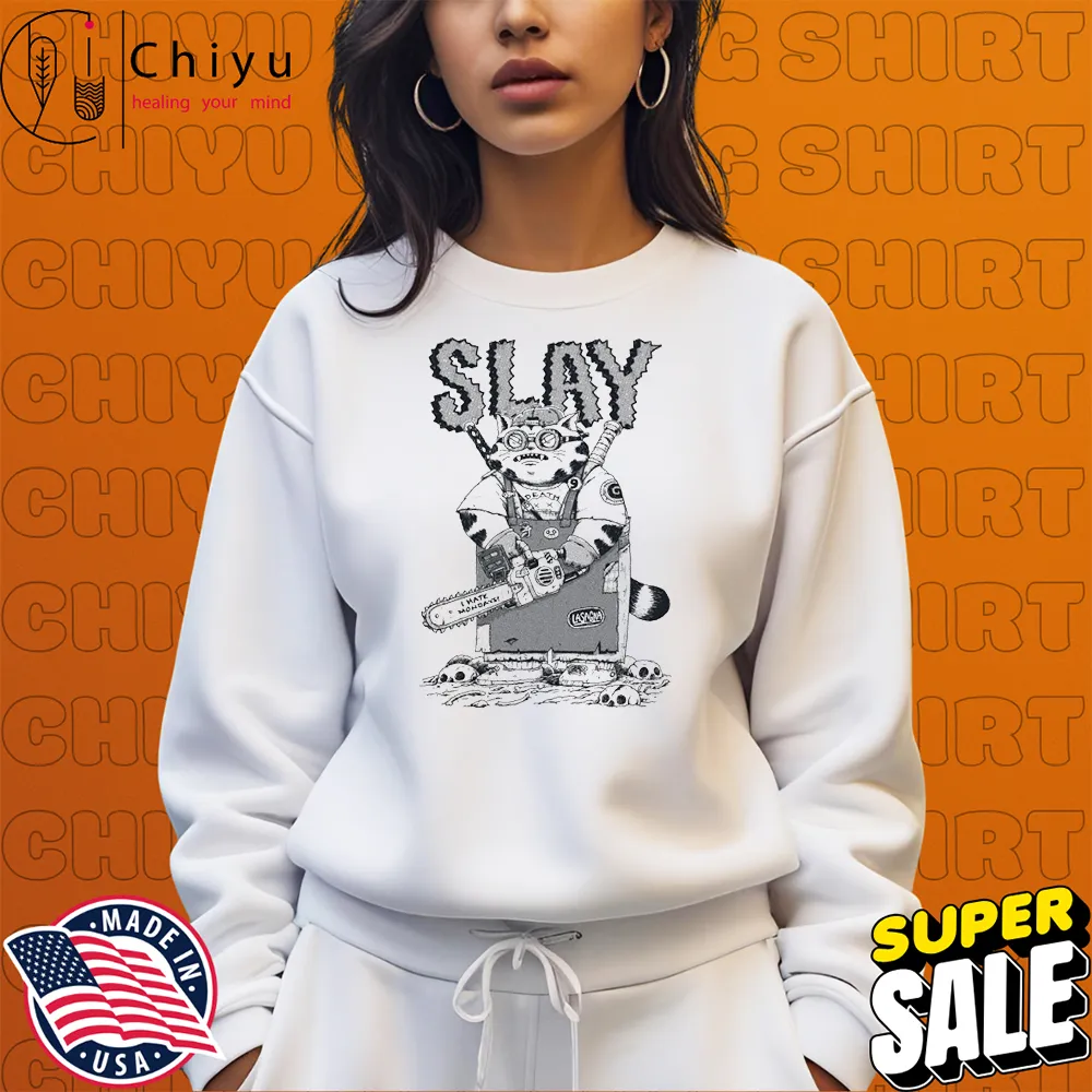 Slay I Hate Mondays Lasagna Cat T-shirts Slay I Hate Mondays Lasagna Cat T-shirts