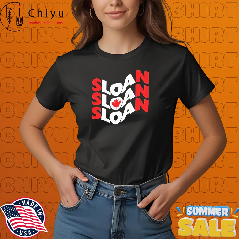 Sloan Canada Flag T-shirts Sloan Canada Flag T-shirts