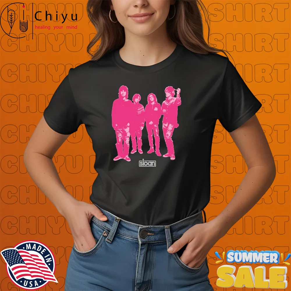 Sloan Smeared Band T-shirts Sloan Smeared Band T-shirts