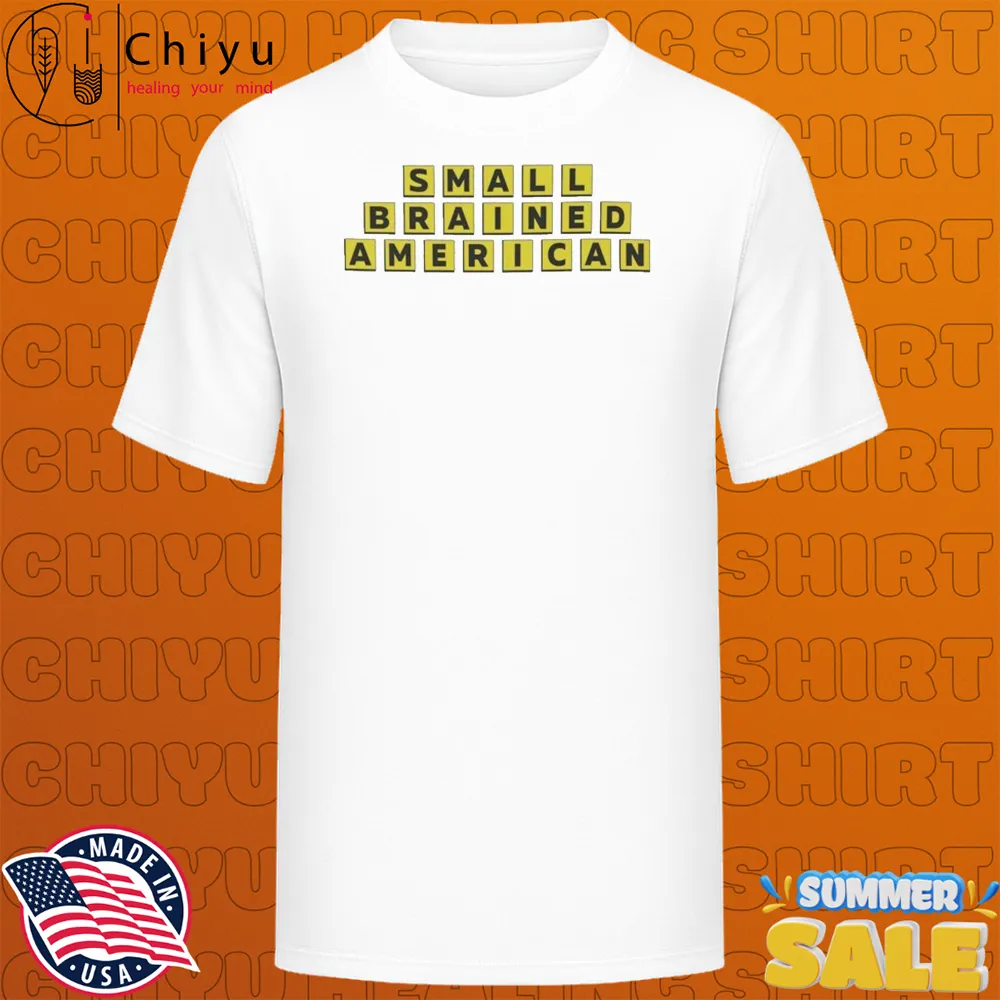 Small Brained American Garment-Dyed T-shirts