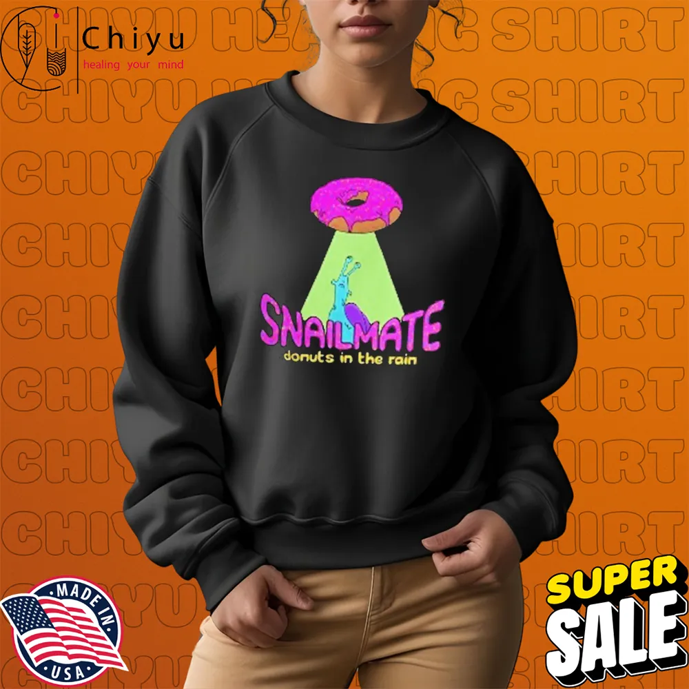 Snailmate Donuts In The Rain T-shirts Snailmate Donuts In The Rain T-shirts