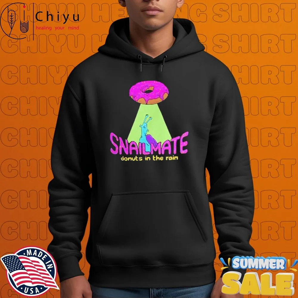 Snailmate Donuts In The Rain T-shirts Snailmate Donuts In The Rain T-shirts