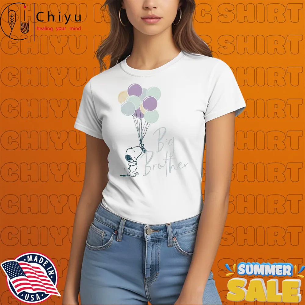 Snoopy The Peanuts Big Brother Balloons T-shirts Hoodie Sweatshirt Snoopy The Peanuts Big Brother Balloons T-shirts Hoodie Sweatshirt