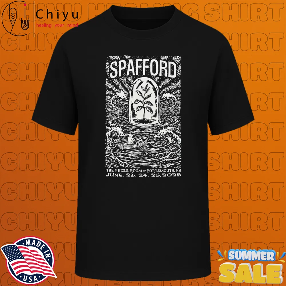 Spafford 6 23-6 24 2025 The Press Room In Portsmouth NH T-shirts