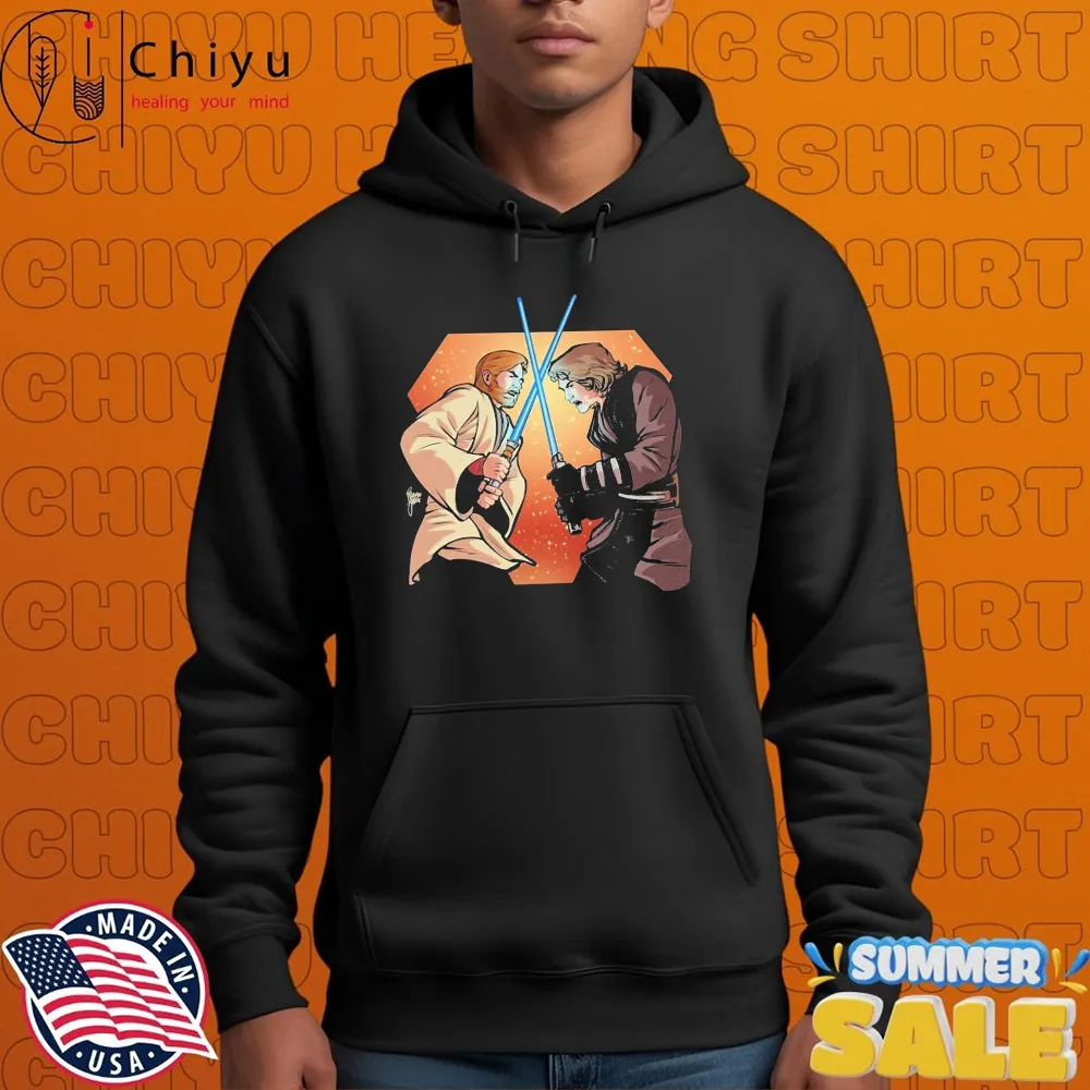 Star Wars The Duel On Mustafar T-shirt Star Wars The Duel On Mustafar T-shirt