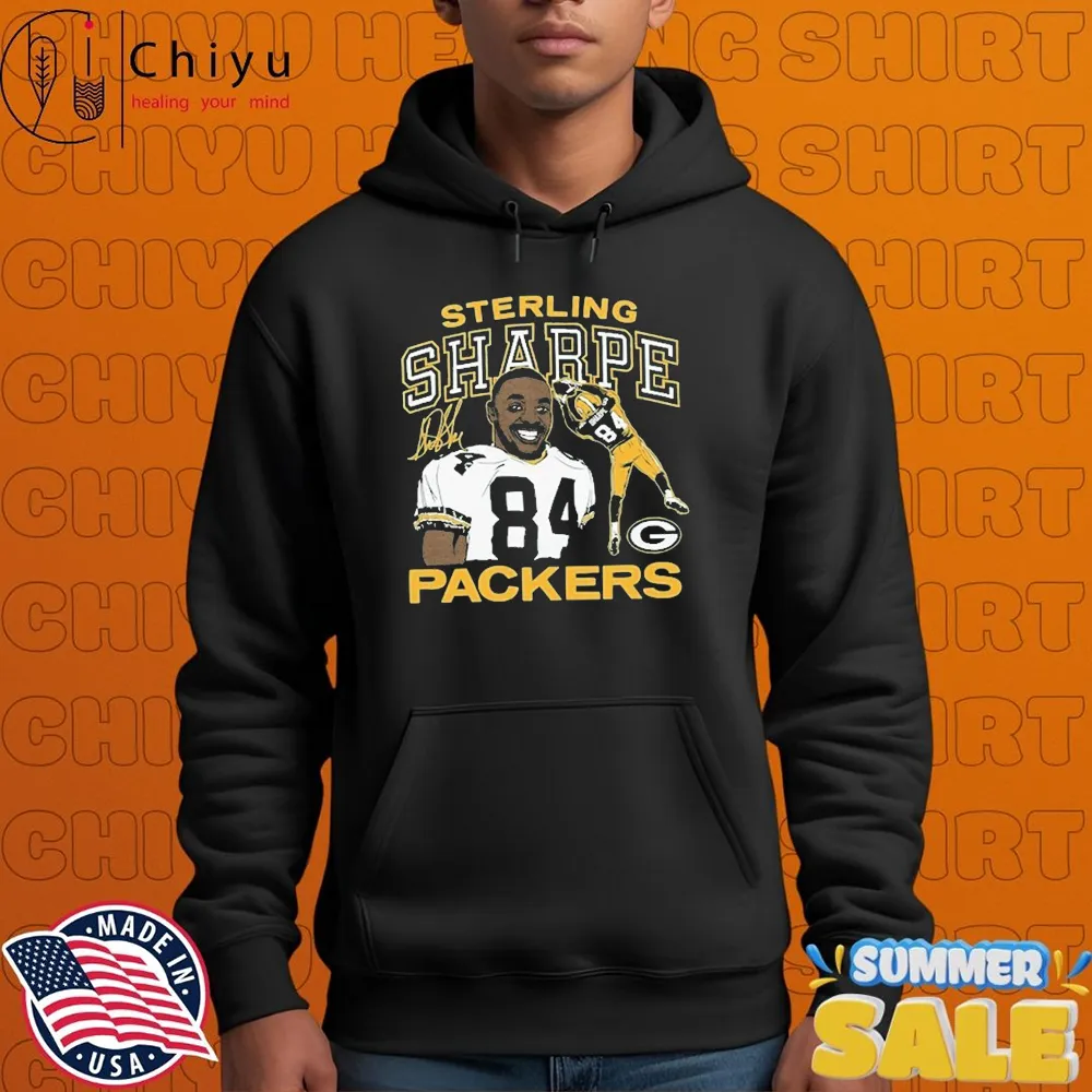 Sterling Sharpe Green Bay Packers HOF Player T-shirts Sterling Sharpe Green Bay Packers HOF Player T-shirts