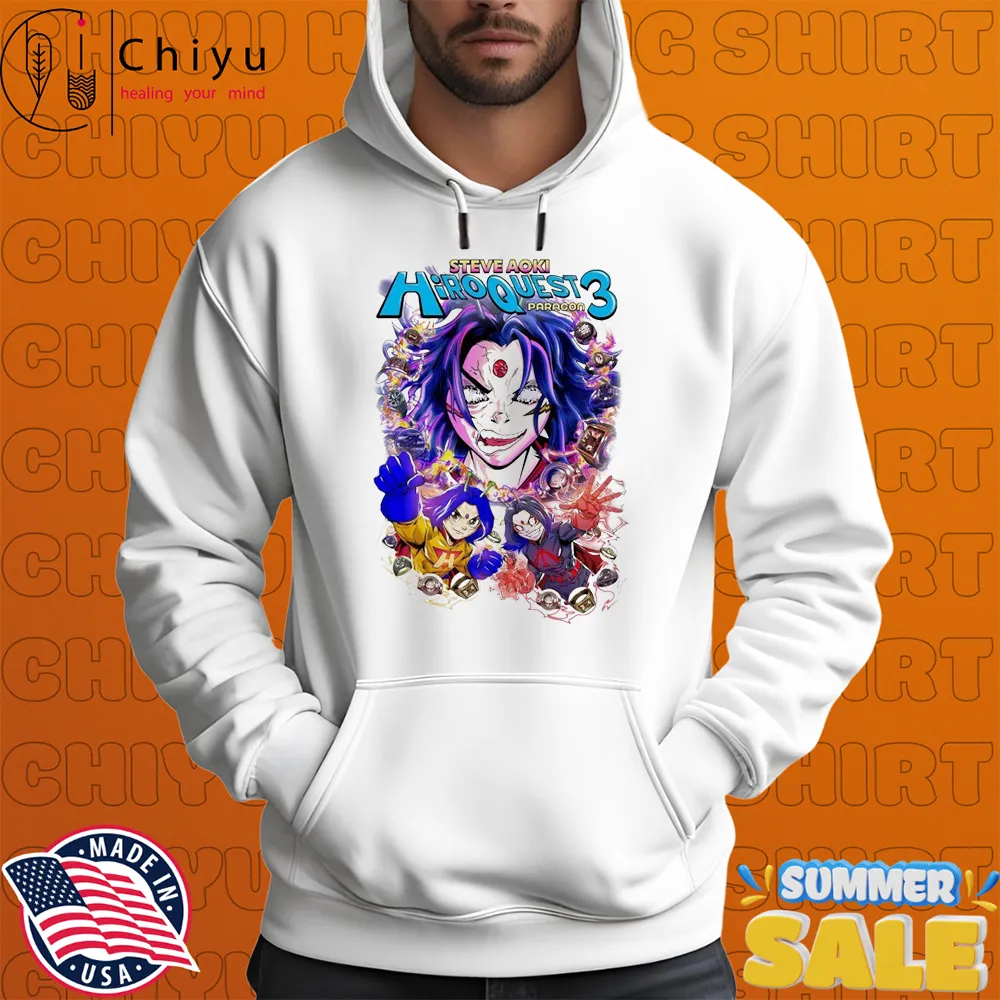 Steve Aoki Hiroquest 3 Summer Tour 2025 T-shirts Steve Aoki Hiroquest 3 Summer Tour 2025 T-shirts
