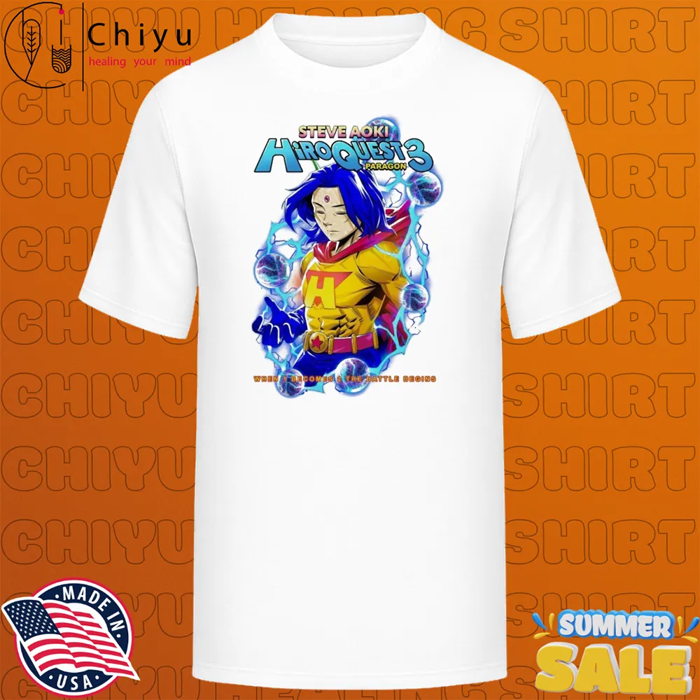 Steve Aoki Hiroquest 3 Winter Tour 2025 When 1 Becomes 2 The Battle Begins T-shirts Steve Aoki Hiroquest 3 Winter Tour 2025 When 1 Becomes 2 The Battle Begins T-shirts