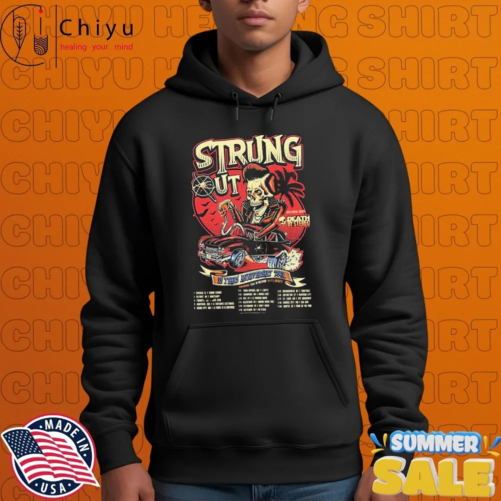 Strung Out Midwest & Canada 2025 Tour Dates T-shirts Strung Out Midwest & Canada 2025 Tour Dates T-shirts