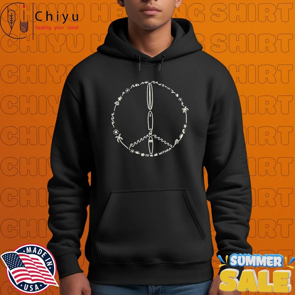 Surfboard Peace Wituka T-shirts Surfboard Peace Wituka T-shirts