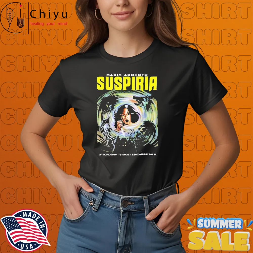 Trending Suspiria Dario Argento Witchcraft Most Macabre Tale Horror Movie T-shirts, Hoodie, Sweatshirt 4 Suspiria Dario Argento Witchcraft Most Macabre Tale Horror Movie T-shirts