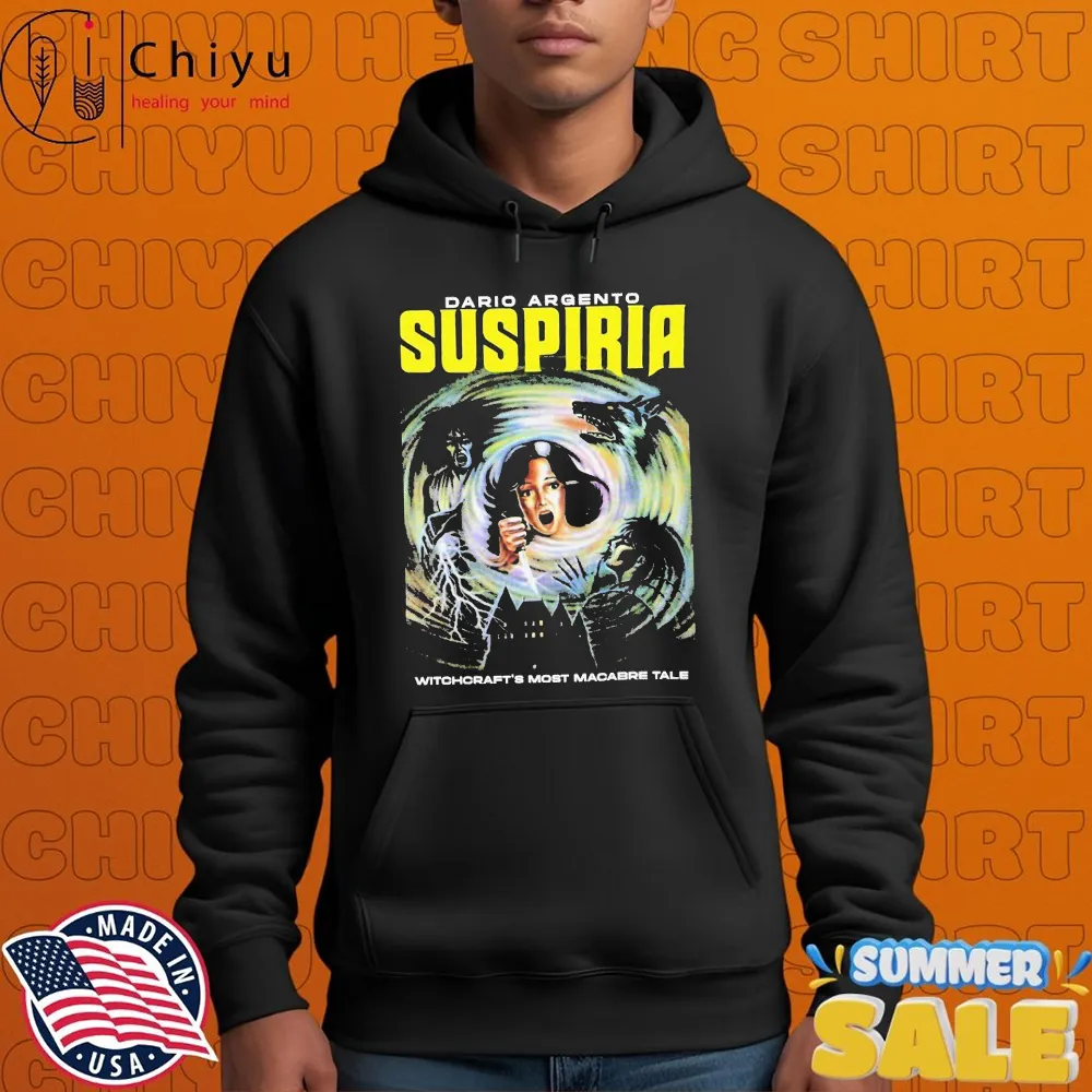 Suspiria Dario Argento Witchcraft Most Macabre Tale Horror Movie T-shirts Suspiria Dario Argento Witchcraft Most Macabre Tale Horror Movie T-shirts