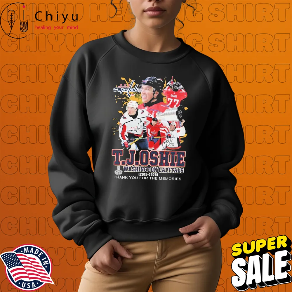 TJ Oshie Washington Capitals Sweatshirt TJ Oshie Washington Capitals Sweatshirt