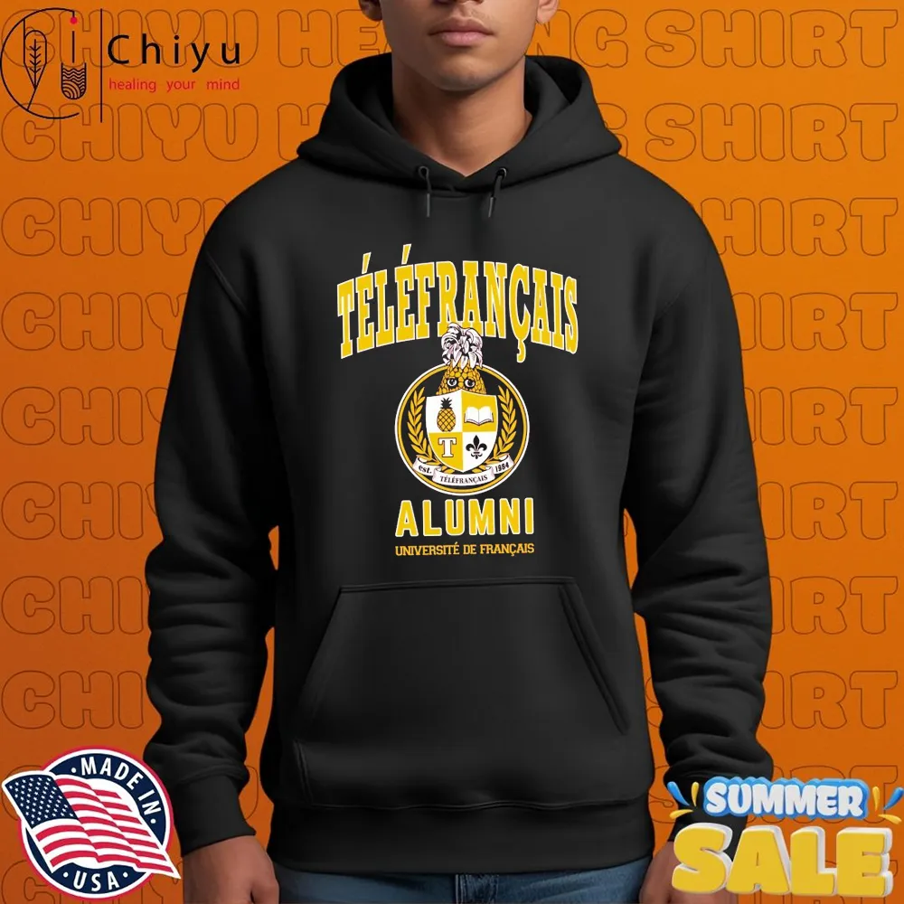 TVO Téléfrançais Alumni Université De Français Est 1984 T-shirts TVO Téléfrançais Alumni Université De Français Est 1984 T-shirts