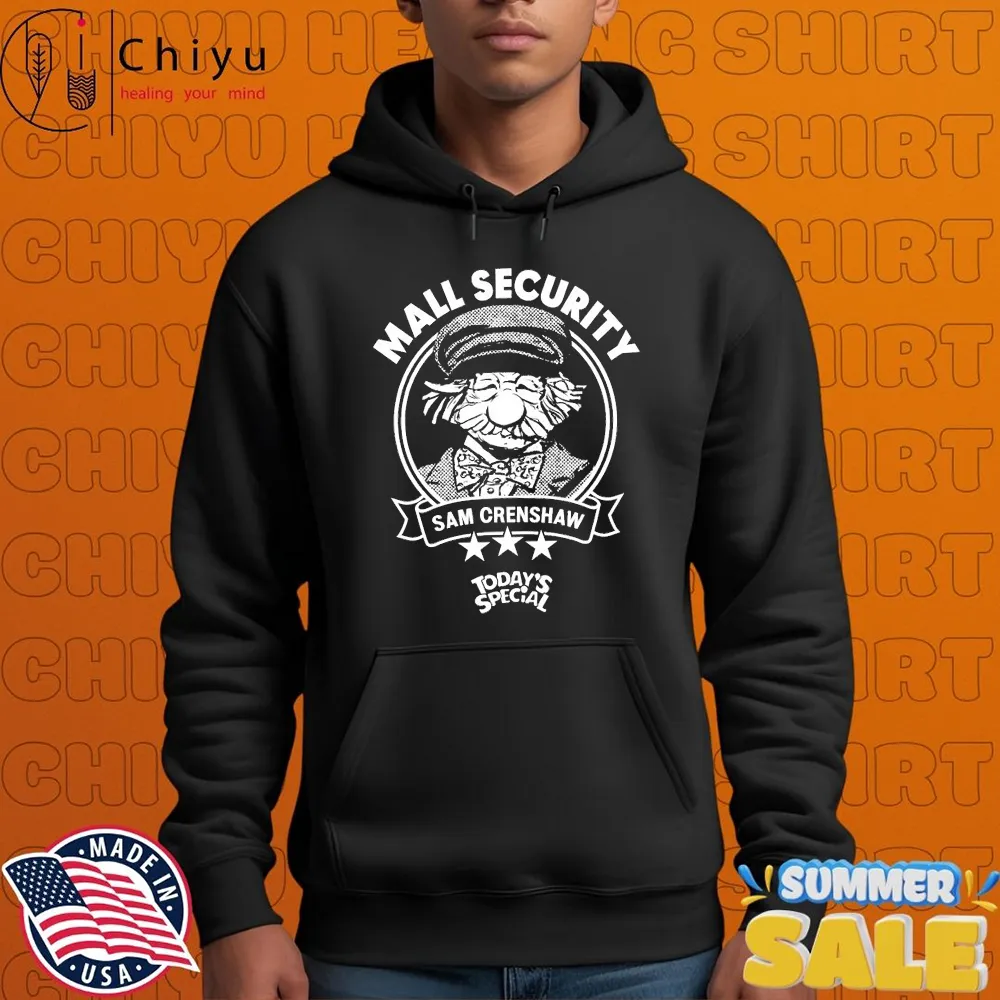 TVO Today's Special Mall Security Sam Crenshaw T-Shirts TVO Today's Special Mall Security Sam Crenshaw T-Shirts