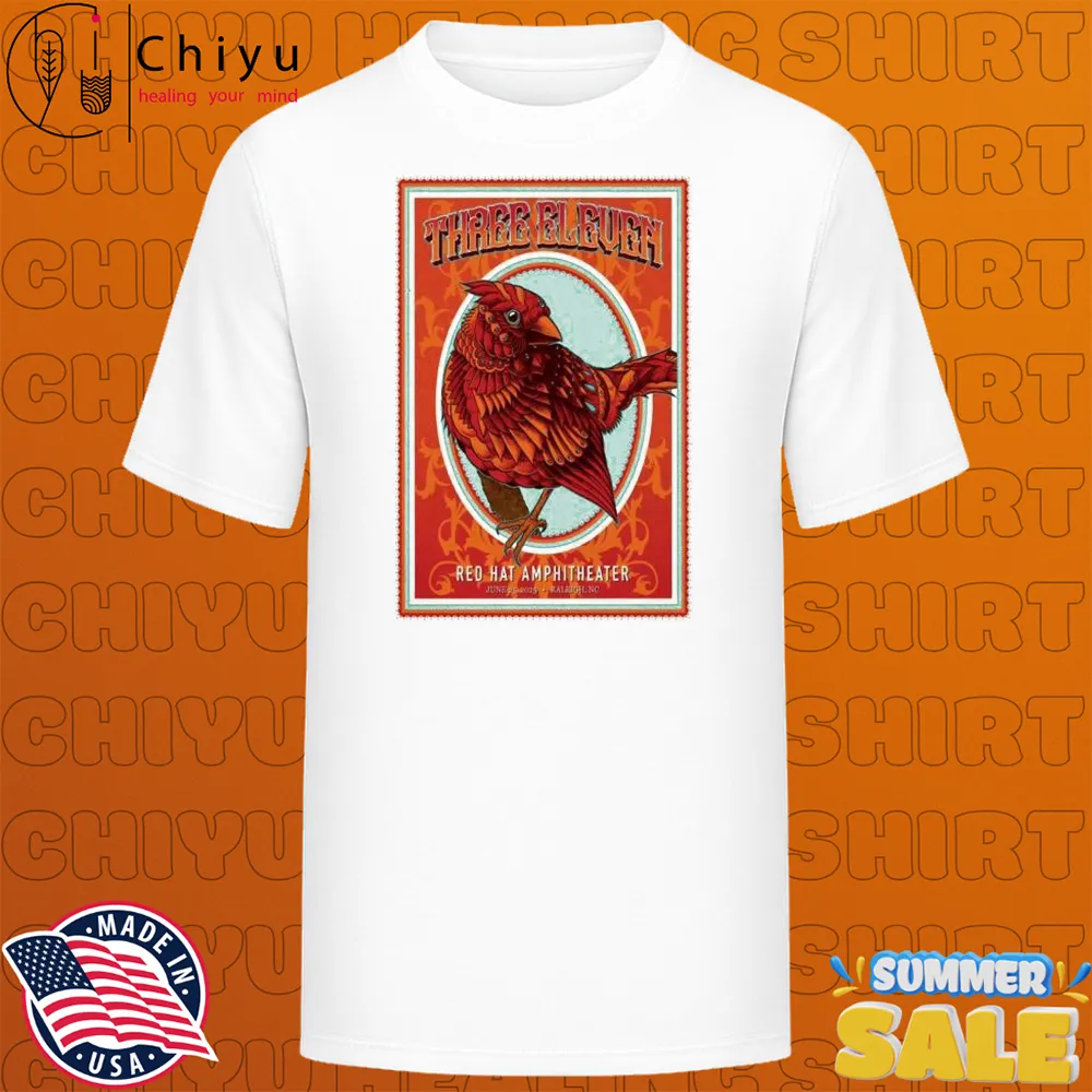 The 311 Red Hat Amphitheater Tour June 25 2025 Raleigh, NC T-shirts
