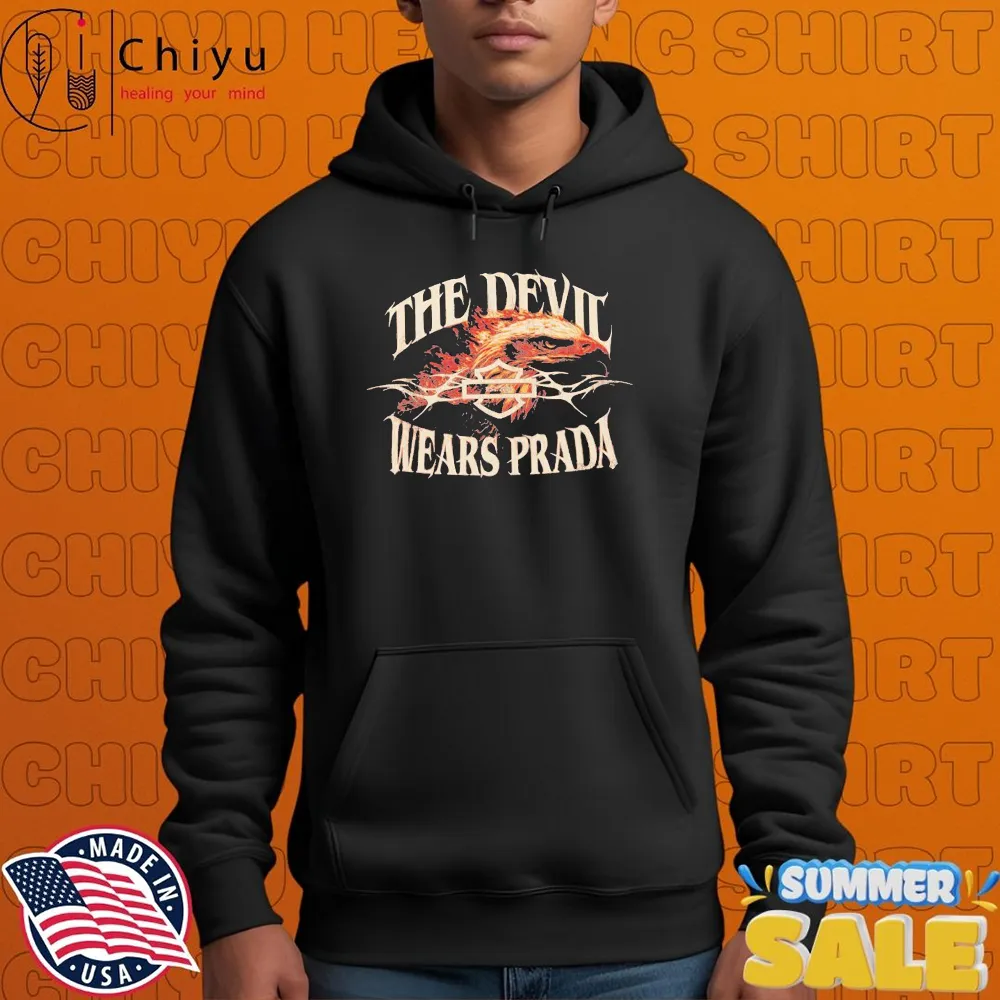 The Devil Wears Prada Harley Eagle Est 2005 Hoodie The Devil Wears Prada Harley Eagle Est 2005 Hoodie