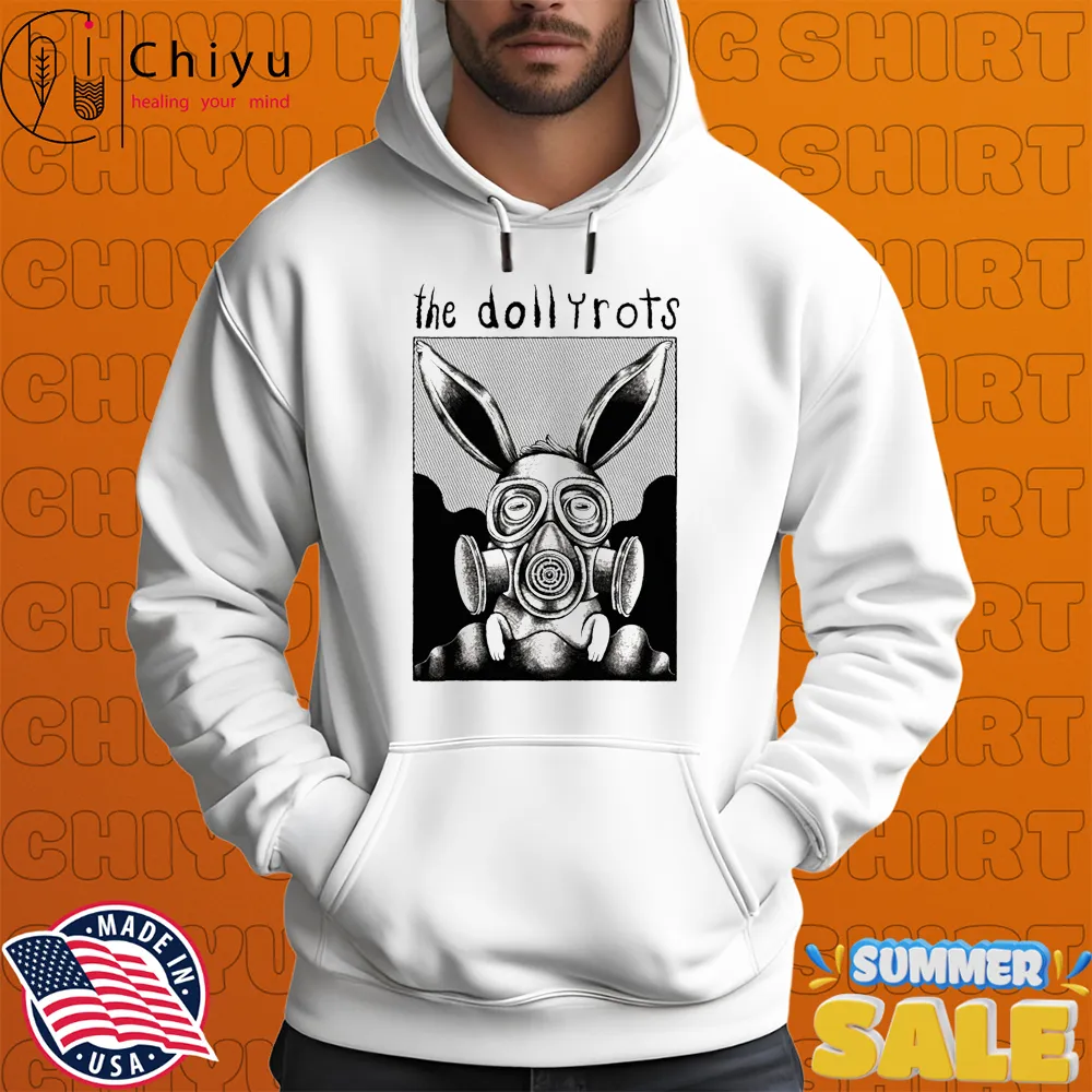 The Dollyrots Haunted Gasmask Bunny T-shirts The Dollyrots Haunted Gasmask Bunny T-shirts