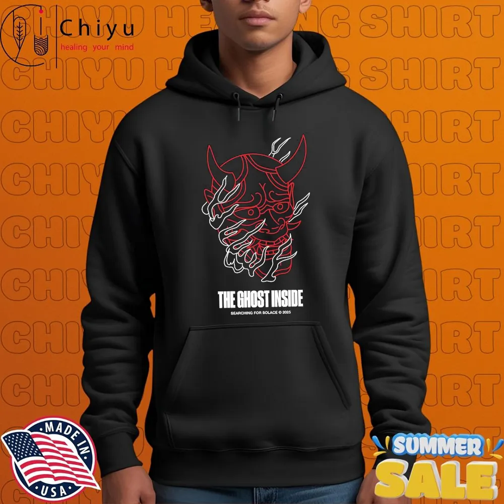 The Ghost Inside Searching For Solace Mask Samurai T-shirt The Ghost Inside Searching For Solace Mask Samurai T-shirt