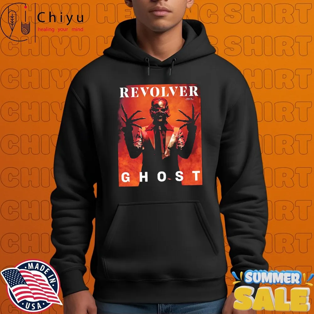 The Ghost On The Covers Revolver Issue 172 Summer 2025 T-shirts The Ghost On The Covers Revolver Issue 172 Summer 2025 T-shirts